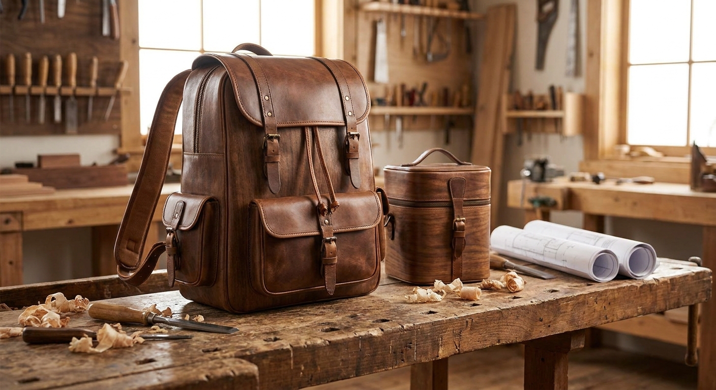 Artisanal wooden pack - The Genesis of a Modern Icon: Redefining the Artisanal Wooden Pack